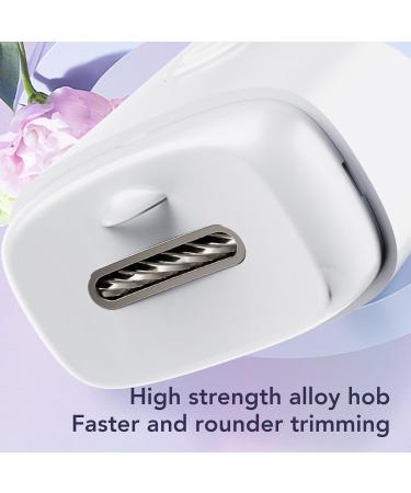 Electric Nail Clipper Light Sound Electric Nail Cutter with Light White for Pedicure - Buy Online on GoSupps.com