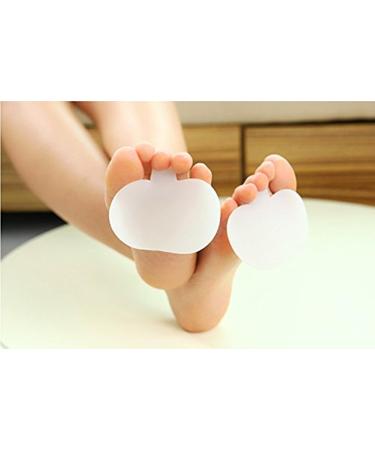 Forefoot Metatarsal Gel Pad Cushions - Sichun White Insole Toe Loop for Foot Pain Relief | International Shipping - Buy Online on GoSupps.com