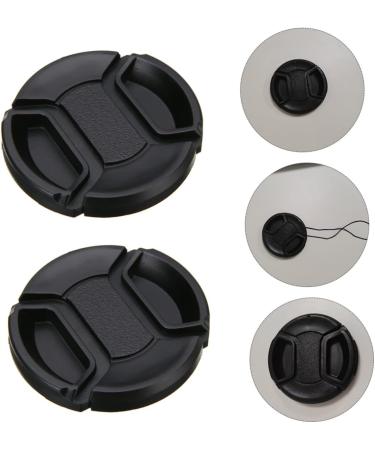 Milisten 4 Pcs Camera Lens Cover Lens Cover Replacement Mm Lens Cover SLR Camera Lenses Shots Camera Front Cap Lens Protective Covers Lens Protector Universal Lens Cap Dust Cover Black 6.7X6.7CM - Buy Online on GoSupps.com