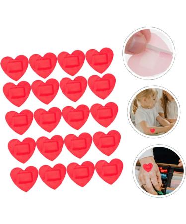 30 Sheets Heart Stickers | Waterproof Fingertip Bandages for Kids | Medical Adhesive Care Patches - Buy Online on GoSupps.com