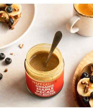 Organic Nut Butter (2 x 170g) Vegan Gluten-Free - Maple Pecan - Buy Online on GoSupps.com
