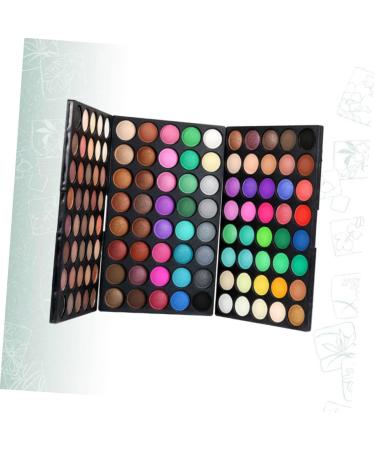 FOMIYES 120 Smoky Professional Shadow Palette for Lasting Lustre Eyeshadow Eye Ladies Matte Pearly Girls 1 count (Pack of 1) As Shown - Buy Online on GoSupps.com