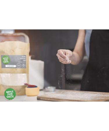 Wholefood Earth Organic Brown Rice Flour 3kg | Stone Ground | GMO-Free - Buy Online on GoSupps.com