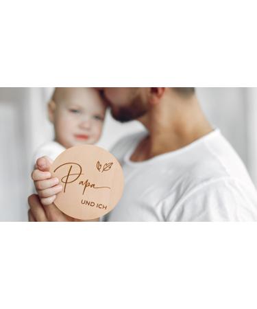 Prinzental Milestone Cards for Baby | 40 Wooden Milestones | Premium Quality with Easel Blank Card Fabric Bag & Gift Box - Buy Online on GoSupps.com