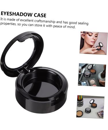FOMIYES 16 Pcs Empty Eye Shadow Box Clear Blush Empty Makeup Containers Makeup Case Travel Cream Sample Blackx2pcs 4.1x3.8cmx2pcs - Buy Online on GoSupps.com