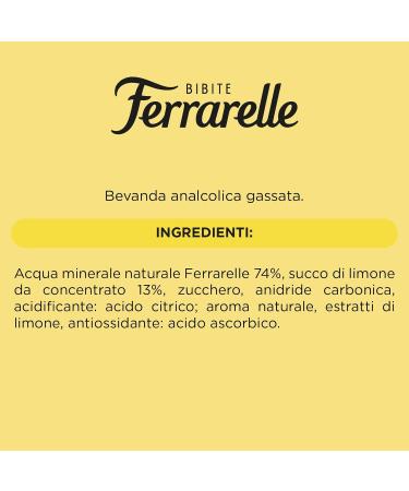  Ferrarelle Ferrarelle Lemonade 12 cans x 0.250L - Buy Online on GoSupps.com