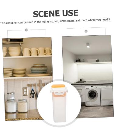 TOVINANNA Plastic Organizer Box Plastic Organizer Case Laundry Powder Box Lightweight Container Plastic Containers Laundry Organization and Storage Laundry Powder Bucket Seal Beads - Buy Online on GoSupps.com