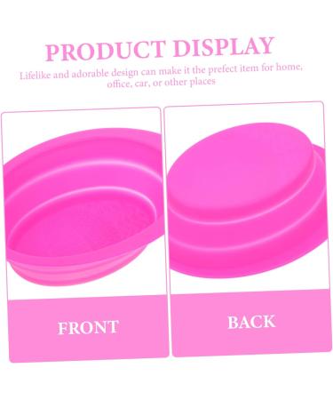 FRCOLOR Cleaning Pad Brush Cleaner Silicone Makeup Cleaning Brush Silicone Brush Cleaning Mat Brush Cleaning Pad Cleaning Scrubber Tool Brush Cleaner Brush Washer 14.5x11cm Rosy - Buy Online on GoSupps.com
