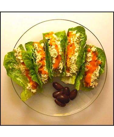 Mitch's Best Buffalo Sauce  Just The Right Heat & Just The Right Bite Delicious  Rich & Creamy  Premium Artisan Sauce  16 oz (Pack of 2) + Includes-Free Basil Leaves from Rhino Fine Foods  .071 oz - Buy Online on GoSupps.com