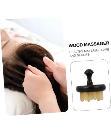 FRCOLOR Massage Device - 2 Pack Handy Hair Cleaning Brush & Gua Sha Tool - Sandalwood Back & Meridian Massage Brushes for Relaxation & Wellness - Buy Online on GoSupps.com