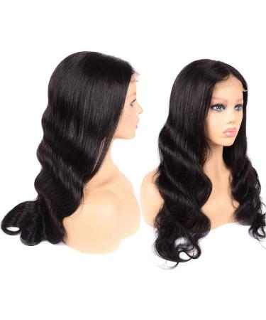 28-Inch Brazilian Remy Body Wave Real Hair Wig - Pre-Plucked Natural Hairline Free Part Closure Bleached Knots for Women - Buy Online on GoSupps.com