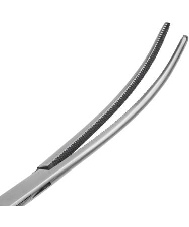 Buy May Long Clamp - 25 cm Serrated & Curved Tip Stainless Steel International Shipping Available - Buy Online on GoSupps.com