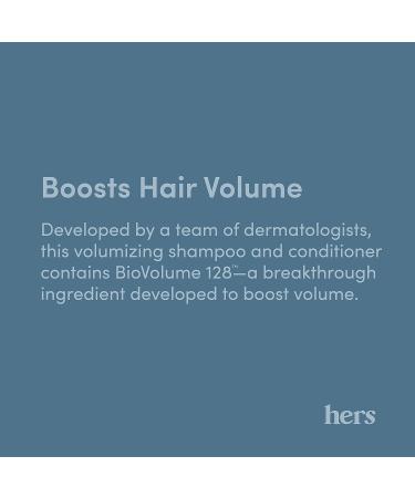 Hers Full Volume Shampoo and Conditioner - Cedar & Citron - 6.4 fl oz x 2 Bottles - Buy Online on GoSupps.com