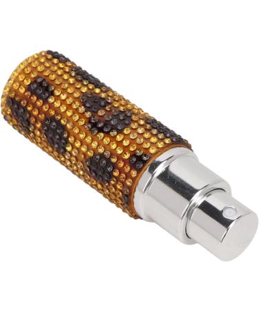 Verdant Touch Perfume Atomizer Bottle Refillable Perfume Bottle Rhinestone Decor Leopard Print 10ml Portable Spray Atomizer - Buy Online on GoSupps.com