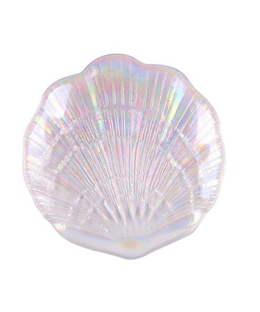 NOLITOY Colorful Nail Art Palette Shell Nail Art Display Stand for Nail Displays Nail Art Painting Palette Nail Gel Color Makeup Display Board