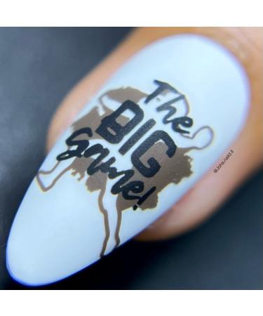 Buy Maniology Game On Nail Stamping Plate Set | Sports-Inspired Nail Art Designs for Creative Manicures - International Shipping Available - Buy Online on GoSupps.com