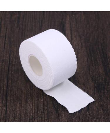LIOOBO First Aid Sticker 2 Rolls Athletic Tape Breathable & Water-Resistant Muscle Support Cotton Injury Tape for Climbers White Gaffers Tape - Buy Online on GoSupps.com