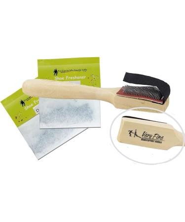 Men's Ballroom Latin Salsa Dance Shoes Bundle - Very Fine SERO102BBXEB 8.5 Black Leather - Buy Online on GoSupps.com