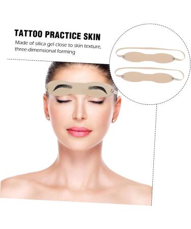 Hemoton 20 Pcs Eyebrow Practice Skin Training Skin Arm Practice Eyebrow Trimming Eyebrow Pencil 22X3X0.2CMx2pcs As Shownx2pcs - Buy Online on GoSupps.com