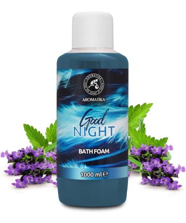 Bath Foam Good Night 34 Fl Oz | Relaxing Aromatherapy for Sleep | Spa & Bubble Baths | Body Care & Wellness - Buy Online on GoSupps.com