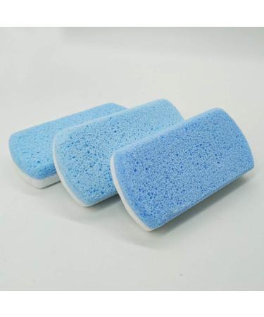 HEALLILY 2pcs Glass Pumice Stone Pedicure feet Stone for Feet Double Side Hard Skin Callus Remover Scrubber Cleaning As Shown 1 count (Pack of 1) - Buy Online on GoSupps.com
