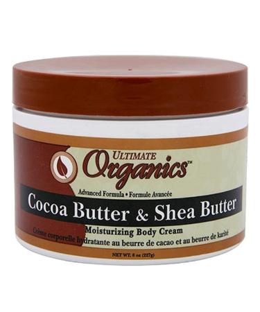Ultimate Organic Cocoa Butter & Shea 8 oz. Jar