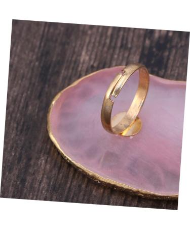 Hemoton Paint Tray & Nail Pallets - Colorful Nail Art Plate for Manicure Resin Display & Polish - Medium Pink - Buy Online on GoSupps.com