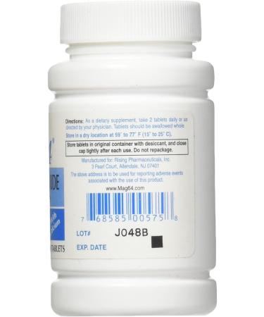 MAG 64 Tablets - 60 Count | Rapid Absorption Formula - Buy Online on GoSupps.com