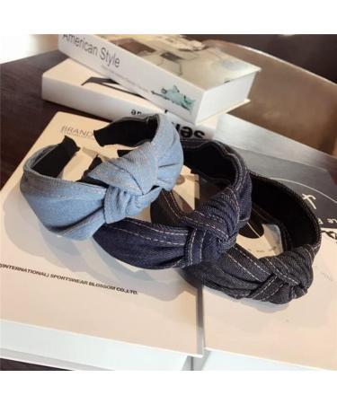 WENLII Denim Wide Knot Headband Hair Accessories - Color E, Size 1 - Buy Online on GoSupps.com