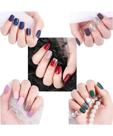 150 Piece Tucireat Glue Nails Set | Artificial Fingernails for Easy Application | Perfect for Salon Nail Art - Buy Online on GoSupps.com