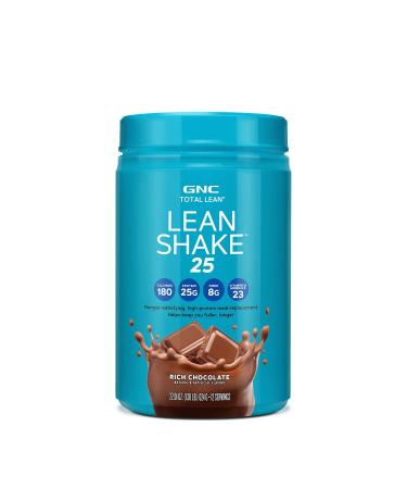 GNC Total Lean Lean Shake 25 - Rich Chocolate (12 Servings)