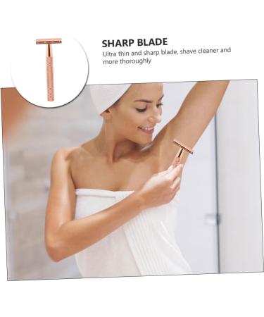 Doitool Ladies Safety Razor - T-Form Double-Sided Razor for Women & Body Hair - Old Style Design - Buy Online on GoSupps.com