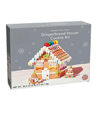 Create-a-Treat Large E-Z Build Gingerbread House Kit, 2.2 lbs.