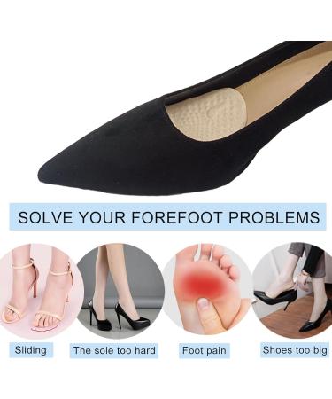 Buy Anti Slip Shoe Grips - Non Slip Shoe Pads & Comfort Heel Pads (4 Pairs + 2 Metatarsal Pads) - Self Adhesive Durable Multicolor | Best International Shipping - Buy Online on GoSupps.com