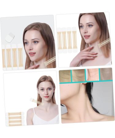 NOLITOY 4pcs Neck Lift Stickers Lifting Belt Invisible Face Tape - Neck Tape -aging Applique - Buy Online on GoSupps.com