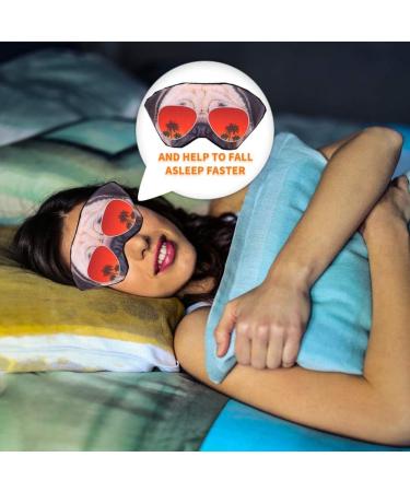 5 Pack Cute Animal Sleep Eye Masks - Soft Plush Blindfolds for Kids, Girls, Men, Women - Perfect for Travel, Nap, and Night Sleeping - Buy Online on GoSupps.com