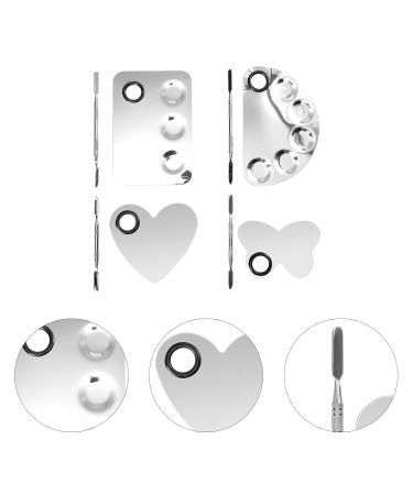 Lurrose Makeup Palette & Nail Tools Set | Spatula Included | International Shipping - Buy Online on GoSupps.com
