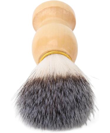 Moum Routes Beard Brush Set - Wooden Handle Shaving Brush & Daily Cleaning Tools for Men - Soft Hair & Rich Foam - 3 Pieces - Buy Online on GoSupps.com