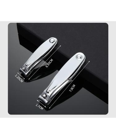 SVAASA Nail Clippers Household Anti-Splash Sharp Flat Nail Clippers Folding Portable Carbon Steel Large Nail Clippers (Color : Orange Size : S) S Orange - Buy Online on GoSupps.com