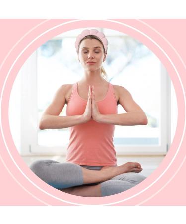 Spa Headband Women Fashion Headband Hair Accessories Sponge Headband Makeup Headband Wide Headband for Face Washing Shower Makeup Removal Skincare (Pink) - Buy Online on GoSupps.com