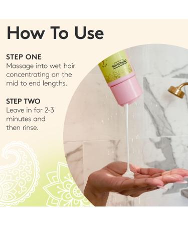 Delhicious Amla & Rosemary Oil Conditioner - Natural Hair Growth Treatment for Thinning Hair - Nourishes Scalp & Brightens Dull Hair - Vegan Ayurveda 250ml - Buy Online on GoSupps.com