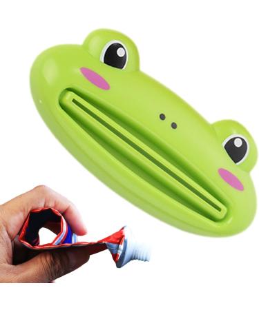 Toothpaste Squeezer - Toothpaste Tube Squeezer Cartoon - Kids Toothpaste Dispenser Cartoon Animal | Kids Toothpaste Dispenser Cartoon Animal | Cute Frog Panda Bear Shaped Toothpaste Extruder - Buy Online on GoSupps.com