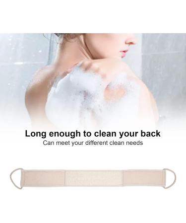 Exfoliating Bath Towel & Loofah Sponge - Deep Cleaning Shower Back Strip for Body & Face | Remove Dead Skin - Buy Online on GoSupps.com