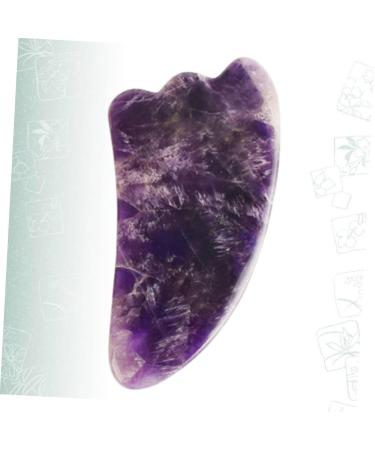 FOMIYES Face Massage Roller - Eye Beauty Roller & Face Tool - Fashion Massager - 8.00x5.00x1.50CM - Purple | International Shipping - Buy Online on GoSupps.com