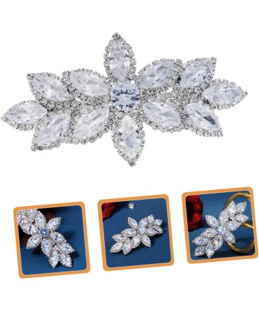 FRCOLOR Diamonds Hair Clip Rhinestone Hair Clip Bride Spring Clip Diamond Rhinestone Bridal Rhinestones Hair Clip - Buy Online on GoSupps.com