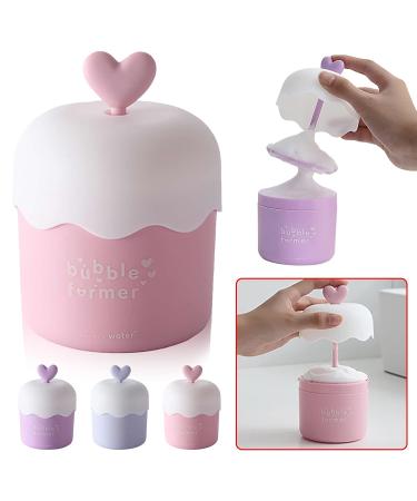 Simayixx Portable Facial Cleanser Foam Maker - Easy-to-Use Body Wash Bubble Maker for Face Clean Tool (Blue) - Buy Online on GoSupps.com