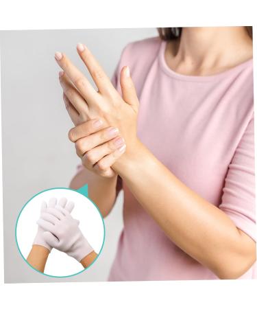 minkissy 1 Pair Moisturizing Gloves Dry Cracked Gloves Hand Lotion Gloves Cracked Gel Gloves Night Gloves Sun Protection Gloves for Women Whitening Gloves Sebs Mask Anti Wrinkle Miss - Buy Online on GoSupps.com