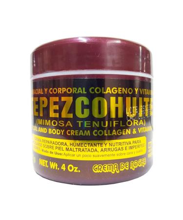 Del Indio Papago Tepezcohuite Night Cream 60g/2.02oz (3 Pack) - Reduce Expression Lines & Clarify Skin - Natural Skincare Solution - Buy Online on GoSupps.com