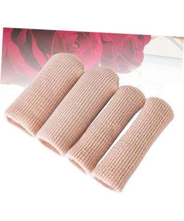 Silicone Toe Cushion Sleeve - 4pcs Toe Protector Set - Buy Online on GoSupps.com