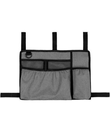 Multipurpose Wheelchair Armrest Storage Bag for Seniors and Disabled for Effortless Storage Management Grey - Buy Online on GoSupps.com